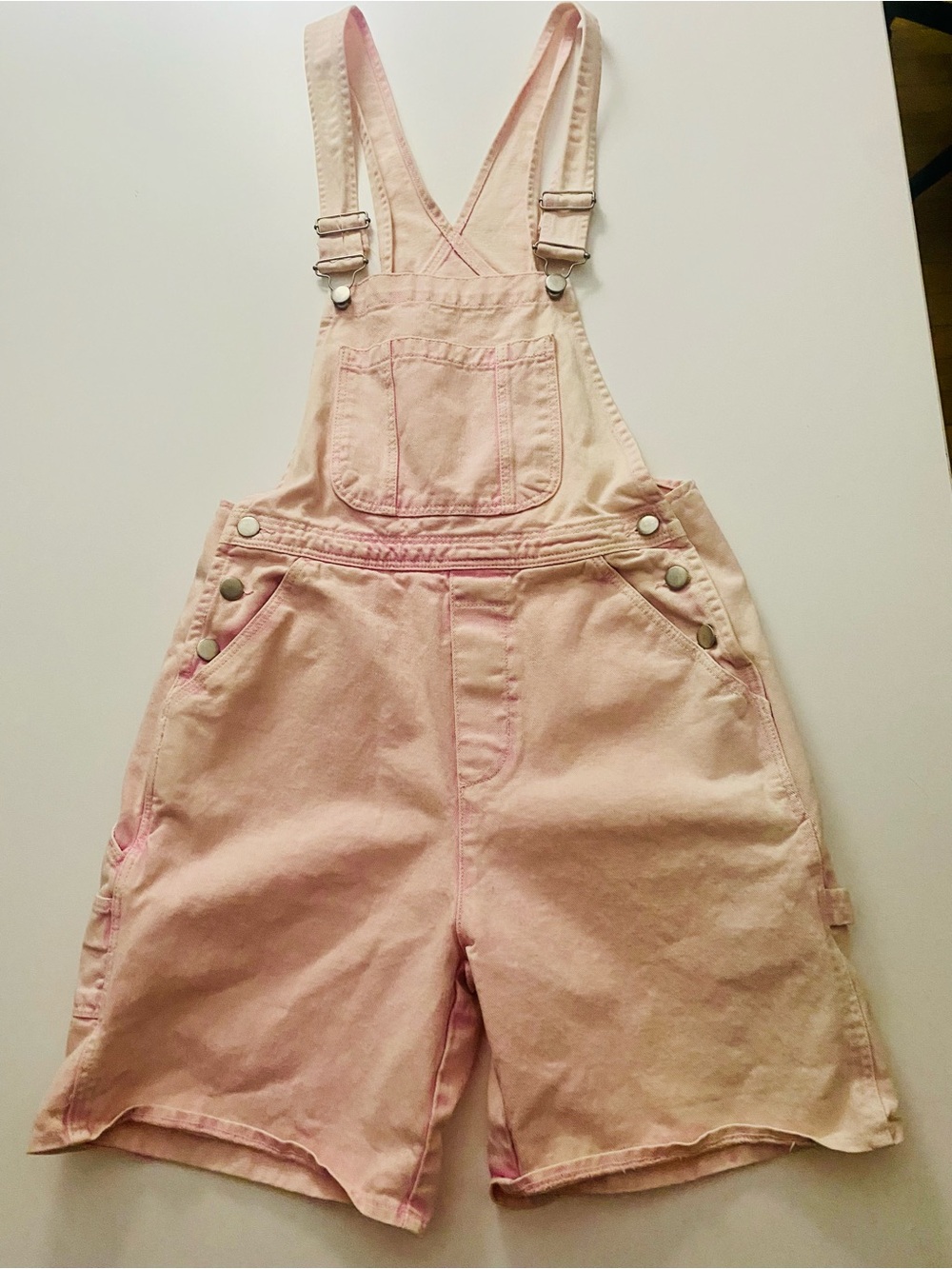 ASOS Overalls Shorts - Soft Pink NWOT